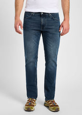 Lee Męskie Spodnie Jeansowe Daren Zip Fly Holland Blue 112355807 L707008586